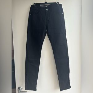 Men's ZLZ slim fit jeans sz 31 in black